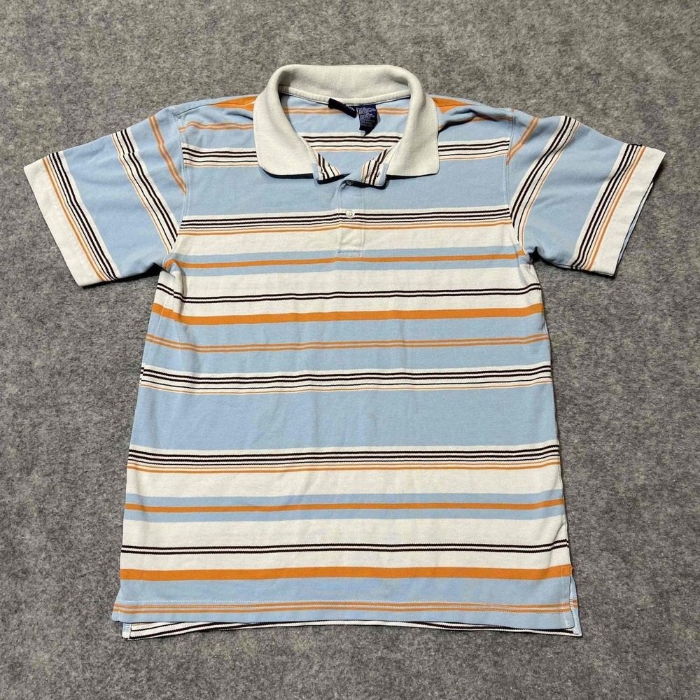 Bugle Boy Vintage Polo Shirt Mens‎ Medium Striped
